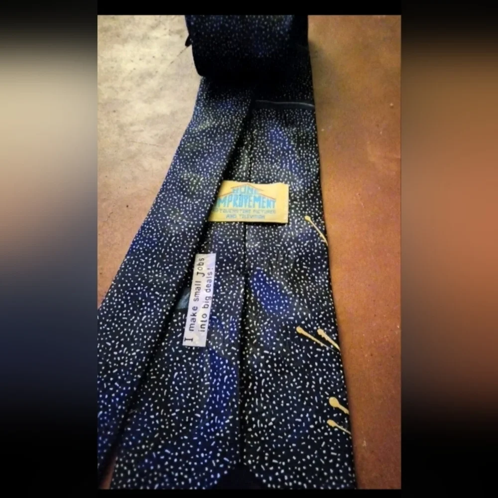Tool Time With Tim Alan Home Improvement Neck Tie